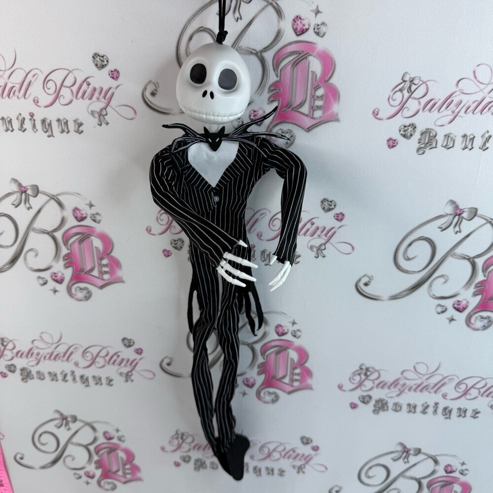 Disney The Nightmare Before Christmas Jack Skellington Hanging Doll
